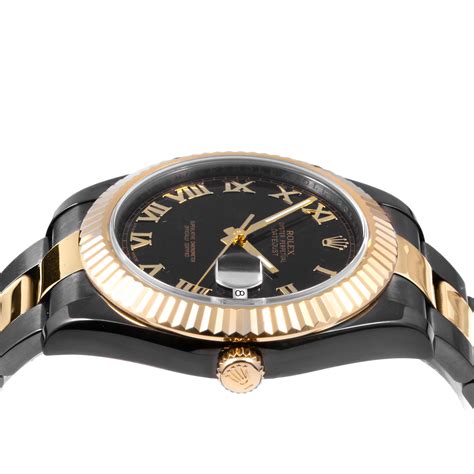 rolex datejust ii pvd black|pre owned rolex datejust ii.